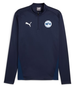 1/4 Zip Træningstrøje Navy Voksen